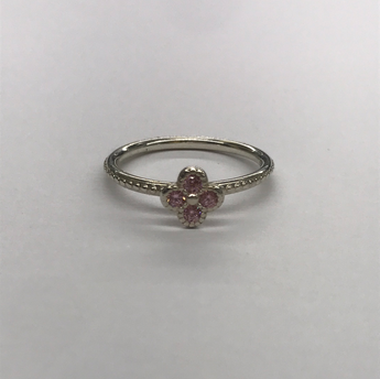 Pandora Pink Flower Ring